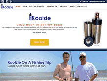 Tablet Screenshot of bottlekoolzie.com